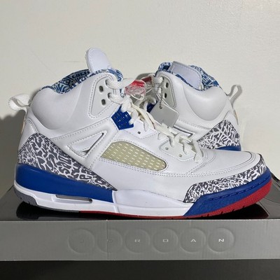 NIKE ナイキ Spizike True Blue スパイジーク トゥルー ブルー スニーカー ホワイト/ブルー Size 12.5 - Jordan Spizike 2007 True Blue 315371-163 Ships Fast