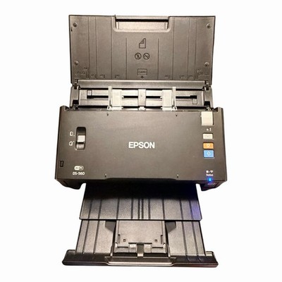 Epson Workforce DS560 Color Duplex Document Scanner J341B, AC Adapter USB TESTED