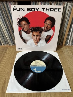 THE FUN BOY THREE ~ FB3 ~ 1982 UK 1st LP w/Poster & Insert ~ EX++