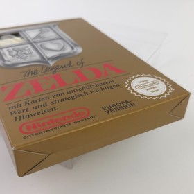 Nintendo NES Spiel: The Legend of ZELDA - OVP CIB Karte versiegelt (PAL-B NOE)