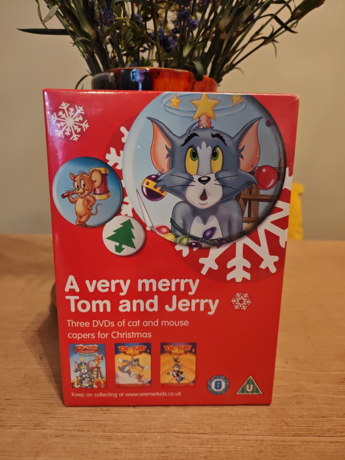 A Very Merry Tom and Jerry Collection (DVD) (2008) - New Sealed. Free Post