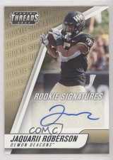 2022 Chronicles Draft Picks Threads Rookie Signatures Jaquarii Roberson Auto 1q2