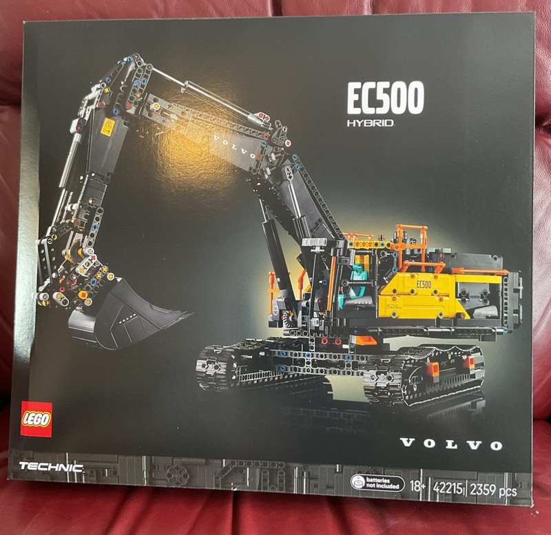 LEGO 42215 Technic Volvo EC500 Hybrid Excavator Building Set new sealed