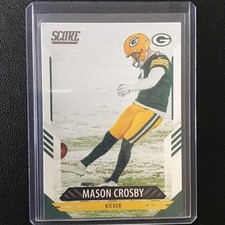 2021 Panini Score Football Mason Crosby #144