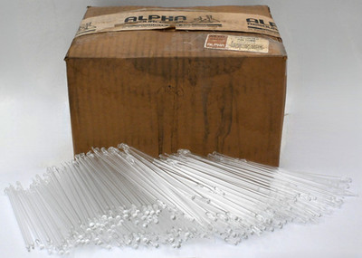 ALPHA RESOURCES AR 181 | AR181 EVACUATED PIN TUBE - BOX OF 500 PCS