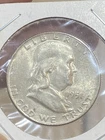 1951 P Franklin Half Dollar Silver US Coin Currency 90% Silver
