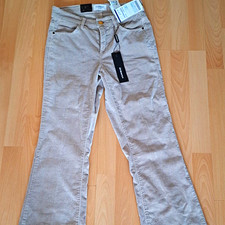 CAMBIO Paris Damen Jeans Bootcut Beige Gr. 36...