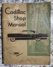 Original Vintage 1956 Cadillac Shop Manual