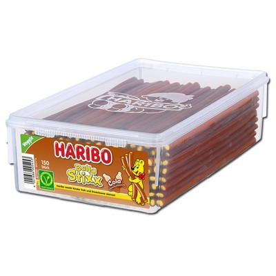 (7,07 /1kg) Haribo Balla Stixx Cola, Konfekt-Stangen, 150 Stück