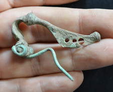 Römische Bronze Fibel, ca. 2- 4 Jahrhundert n.Chr.