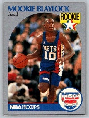 1990 Hoops Team Night New Jersey Nets #NNO Mookie Blaylock