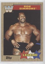 2017 Topps Heritage WWE Faarooq Ron Simmons #90 HOF 0c4