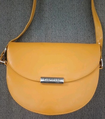 NWT Vintage FIORELLI Standard City Equipment Crossbody Shoulder Bag Yellow 