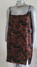 NWT Women's WILD FABLE SATEEN SPAGHETTI STRAPS MINI DRESS Size 2X FRONT SLIT Zip