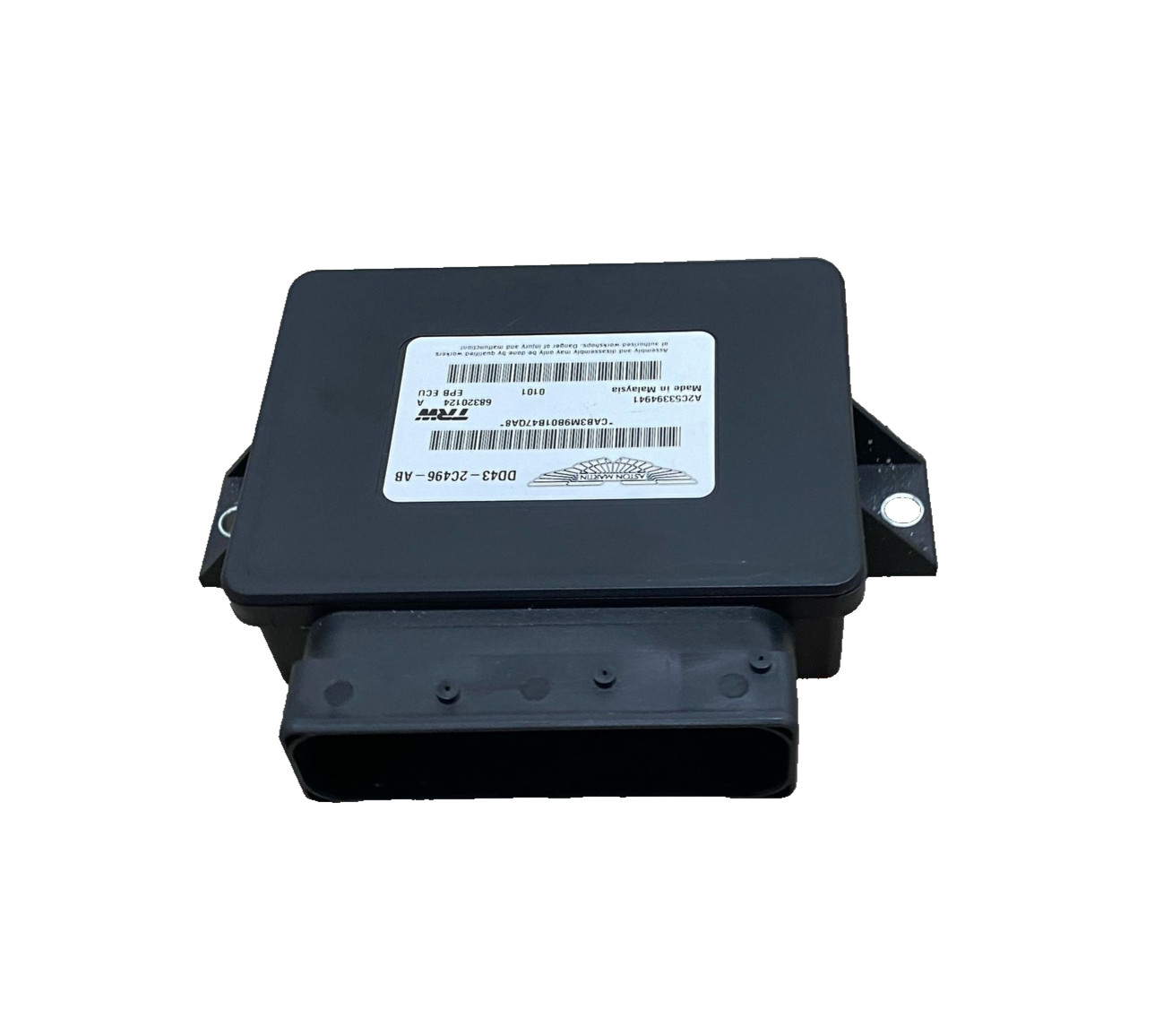 2015 ASTON MARTIN RAPIDE ELECTRONIC PARKING BRAKE CONTROL MODULE DD43-2C496-AB