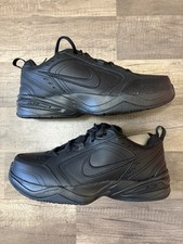 Brand New Nike Air Monarch IV Black/Black Size 10