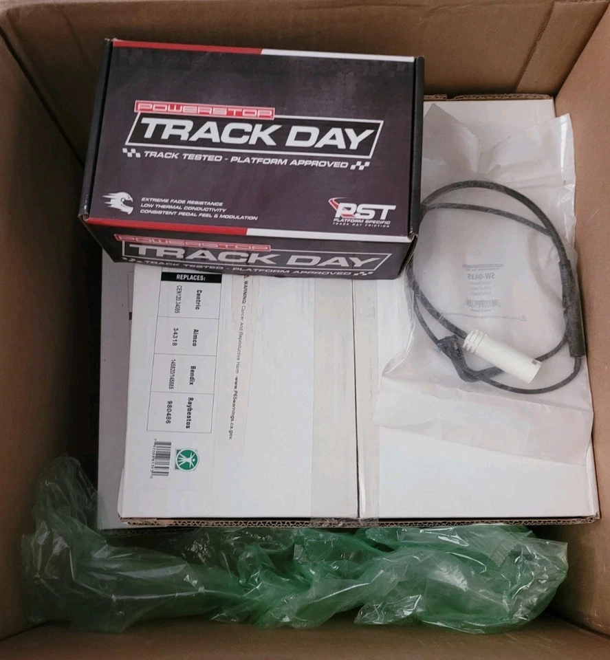 Kit de frenos traseros PowerStop TDBK5492 BMW 535i xDrive 2009-2010 Foto 2 de 3