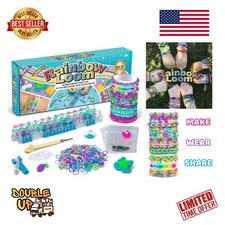 Fun and Educational Rubber Band Bracelet Craft Kit - Ideal for Kids Ages 7 