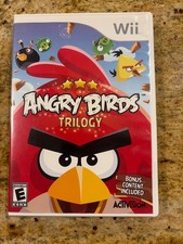 Angry Birds Trilogy - Nintendo Wii U CIB plus manual tested