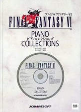 Final Fantasy VI Piano Collections Score Book Game Music Japanese Music Score