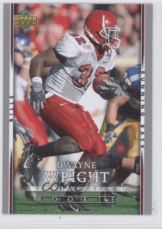 2007 Upper Deck First Edition Rookie Dwayne Wright #162 Rookie RC 9cy