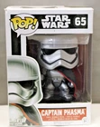 FUNKO POP MINT IN BOX # 65 STAR WARS CAPTAIN PHASMA  &