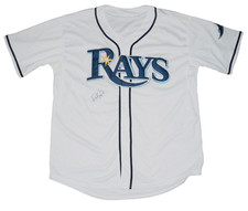 DESMOND JENNINGS AUTOGRAPHED JERSEY (TAMPA BAY RAYS)