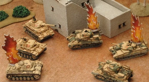 Flames of War: Destroyed Markers (AT005)