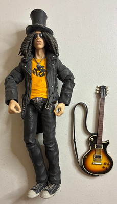 McFarlane Toys Slash Guns N Roses Figure & Guitar 10  Action Figure