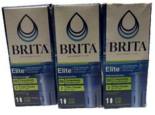 Brita Water Filters Pitcher Replacement Set of 3 NIB Sealed