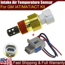 Fast Response Fits GM Intake Air Temperature Sensor IAT/MAT/ACT Kit 25036751!
