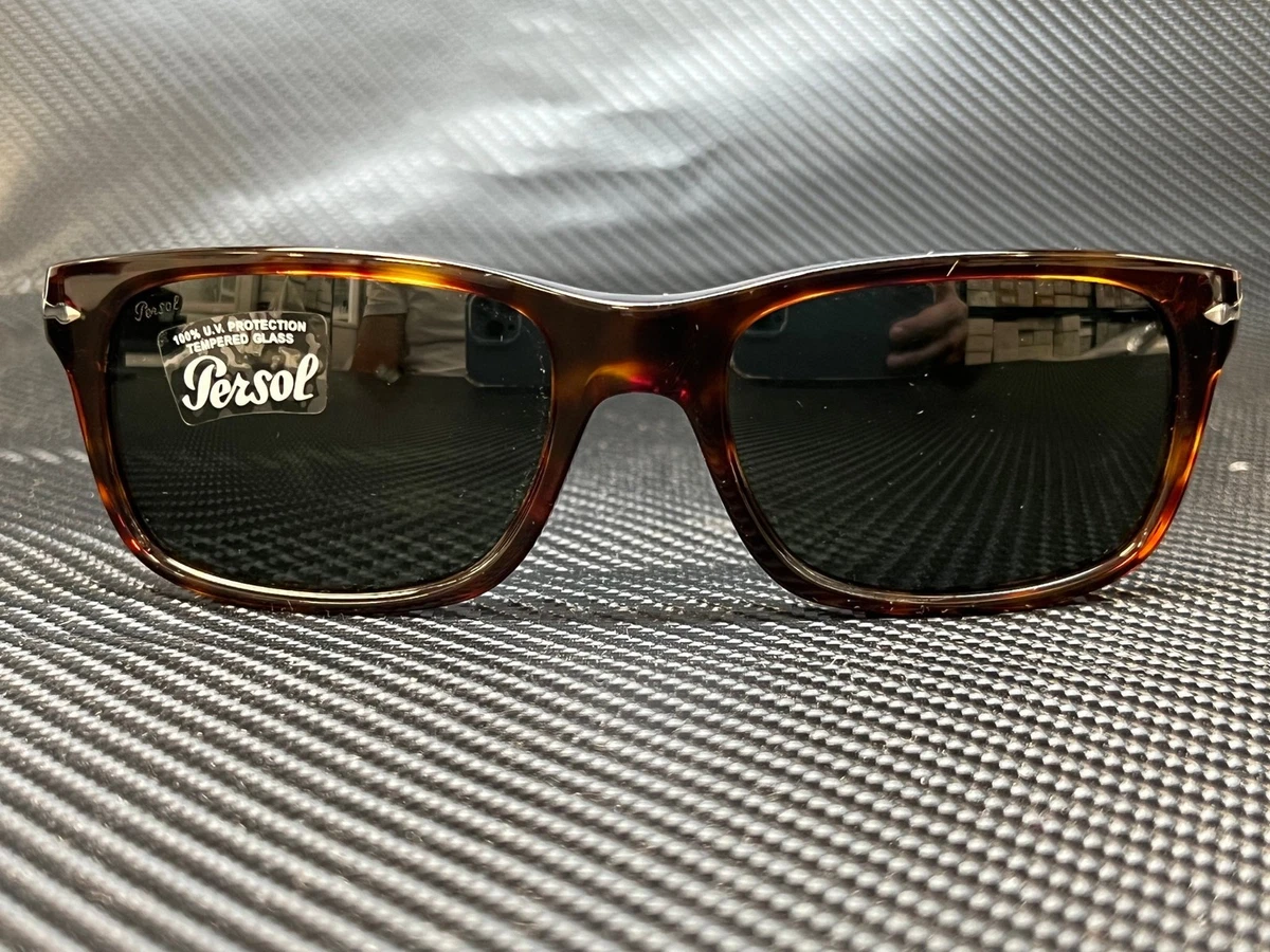 PERSOL PO3048S 24 31 Havana Rectangle Men's 58 mm Sunglasses