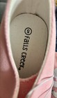 Falls Creek Pink Canvas Lace Up Girls Athletic Sneakers — photo 2