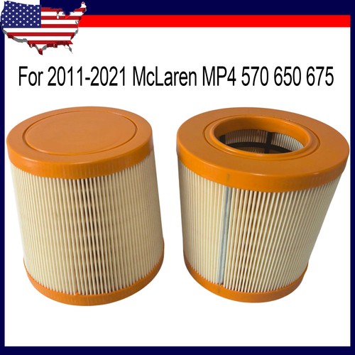 McLaren 570S Spider 2011-2021 Air filters 2 pcs P/N 11F0217CP Photo - $68