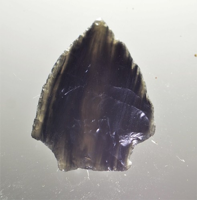 #ad Authentic Modern Reproduction of Pre 1600 Pacific Northwest Obsidian Arrowhead $10.81
