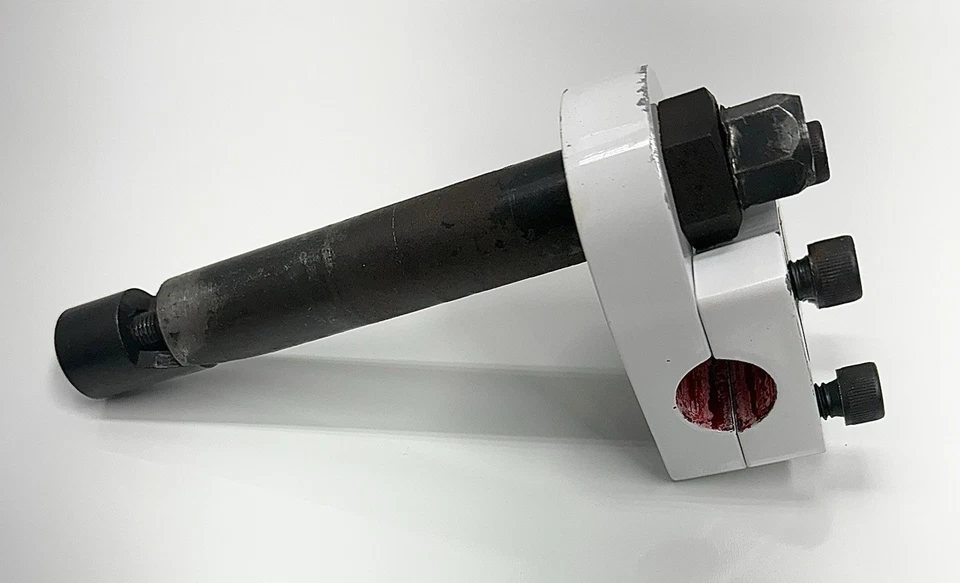 Vintage Original BMX Old School Freestyle Tuf Neck U.S.A. Pluma Vástago Blanco Tigre Foto 3 de 4