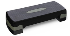 Basics Aerobic Exercise Step Platform, Adjustable Workout Stepper for Home