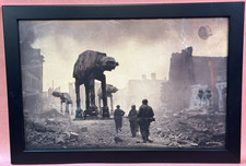 Raro - Diseño Impale - Star Wars y Segunda Guerra Mundial - Impresión Mash Up 11X17 - AT-AT WALKERS