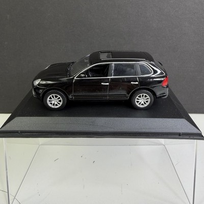 1/43 Porsche Cayenne S Turbo Miniature Model Black Dealer Official