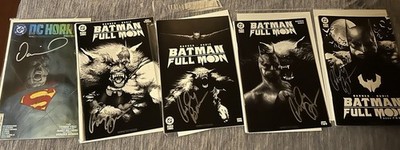 Batman: Full Moon #1-4 Complete Glow-in-the-Dark Cover Signed & Dc Horror #1 Lot