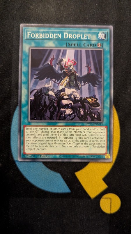 L26D-ENM13 Forbidden Droplet Common 1st Edition YuGiOh