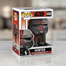 Figura Funko Pop Vinilo Star Wars The Bad Batch-Hunter - Bobble Head #446