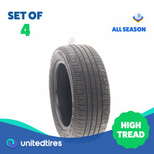 Set Of 4 Used 22555r17 Goodyear Eagle Ls-2 97h - 8-1032 18mke Set Of 4 Used 22555r17 Goodyear Eagle Ls-2 97h - 8-1032 18mke