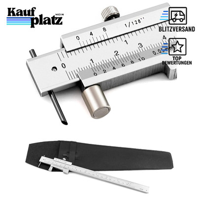 Messschieber Edelstahl 0-20 cm Markierungswerkzeuge Präzisionsmessung