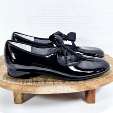 Spot Lights Tap Shoes Size 3.0 Youth Girls Black Patent Leather