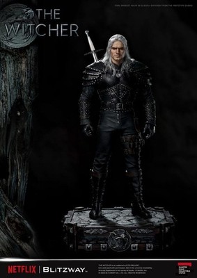 THE WITCHER - GERALT OF RIVA SUPERB SCALE 1/4 STATUE BLITZWAY -NO SIDESHOW PRIME