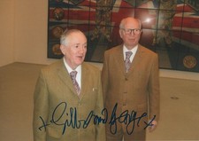 Gilbert & George Autogramme signed 20x30 cm Bild