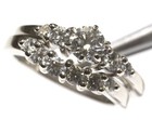 GIA certified 14k white gold .95ct round diamond engagement wedding ring 6.5g — photo 10