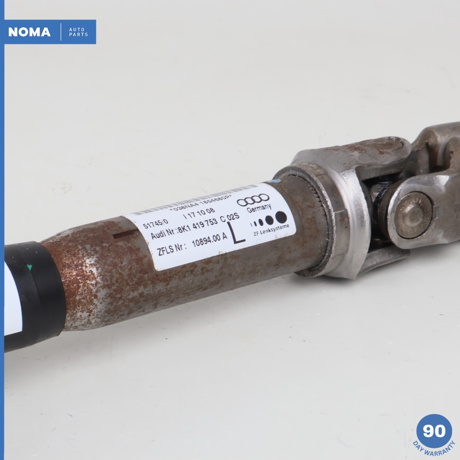 09-16 Audi A4 S4 B8 LHD Steering Intermediate Column Shaft 