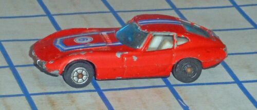 Yat Ming Diecast Toyota 2000 GT Sports Car Made in Hong Kong No. 1006 Used Cond - Picture 2 of 6